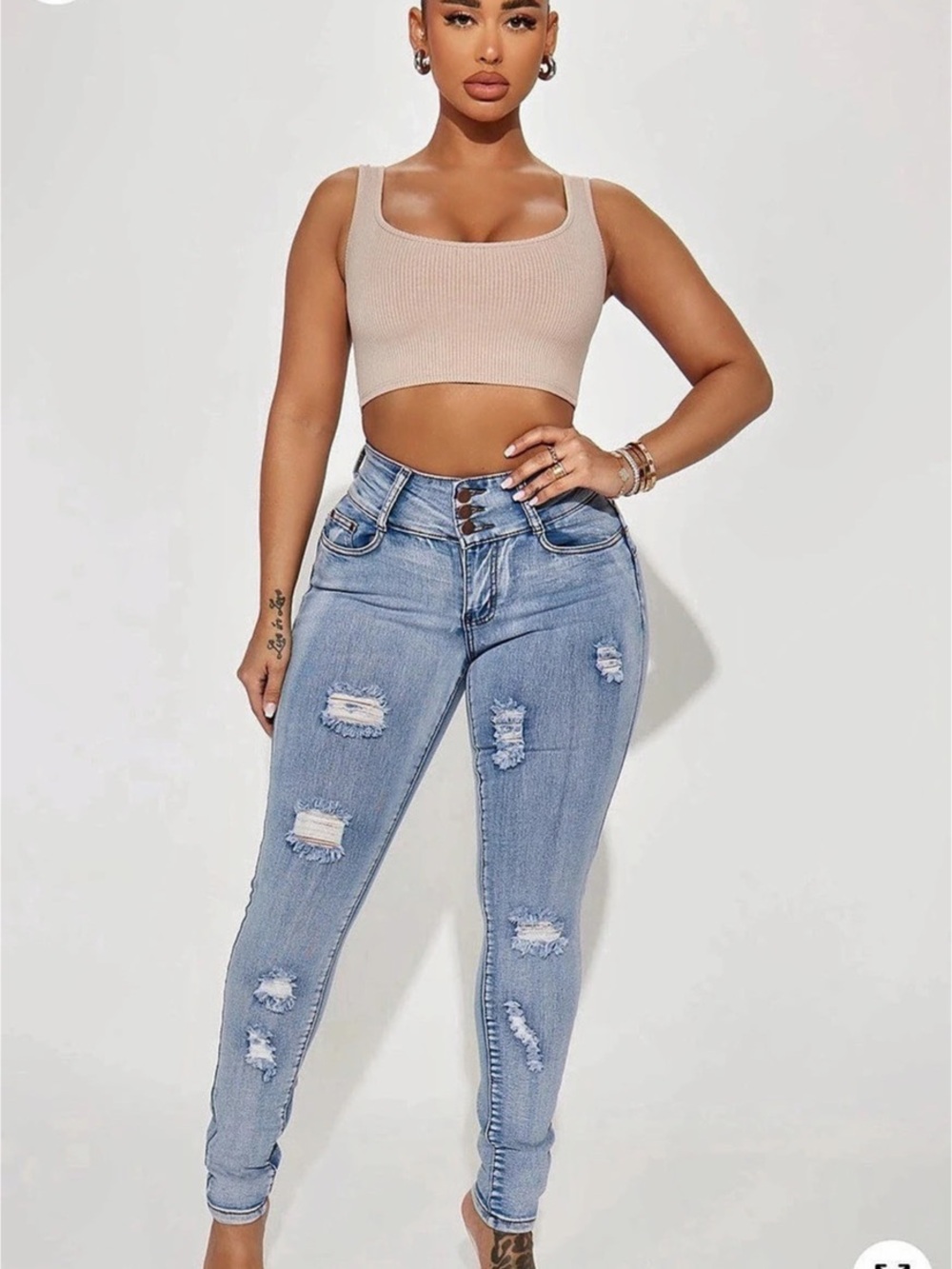 Fashion Nova- Baby got back booty lifting jeans